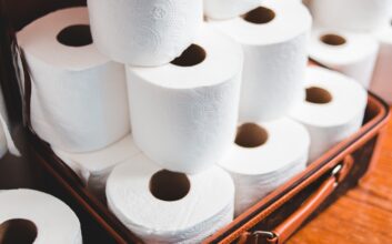 RV and marine toilet tissue