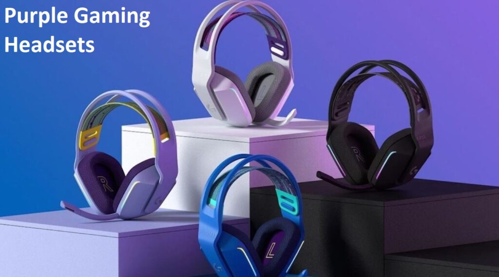 Purple Gaming Headsets