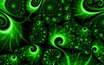 neon green wallpaper