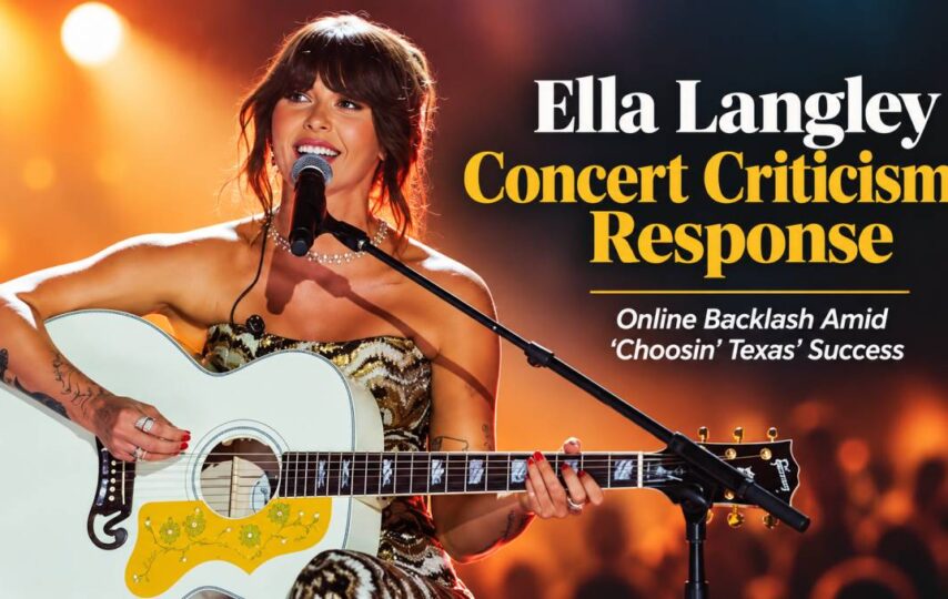 Ella Langley Concert Criticism Response