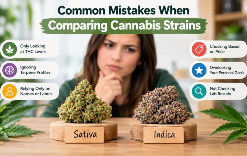 Common Mistakes When Comparing Cannabis Strains