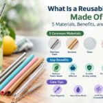 What Is a Reusable Straw Made Of
