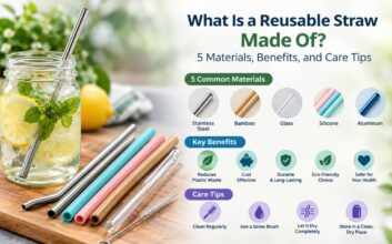 What Is a Reusable Straw Made Of