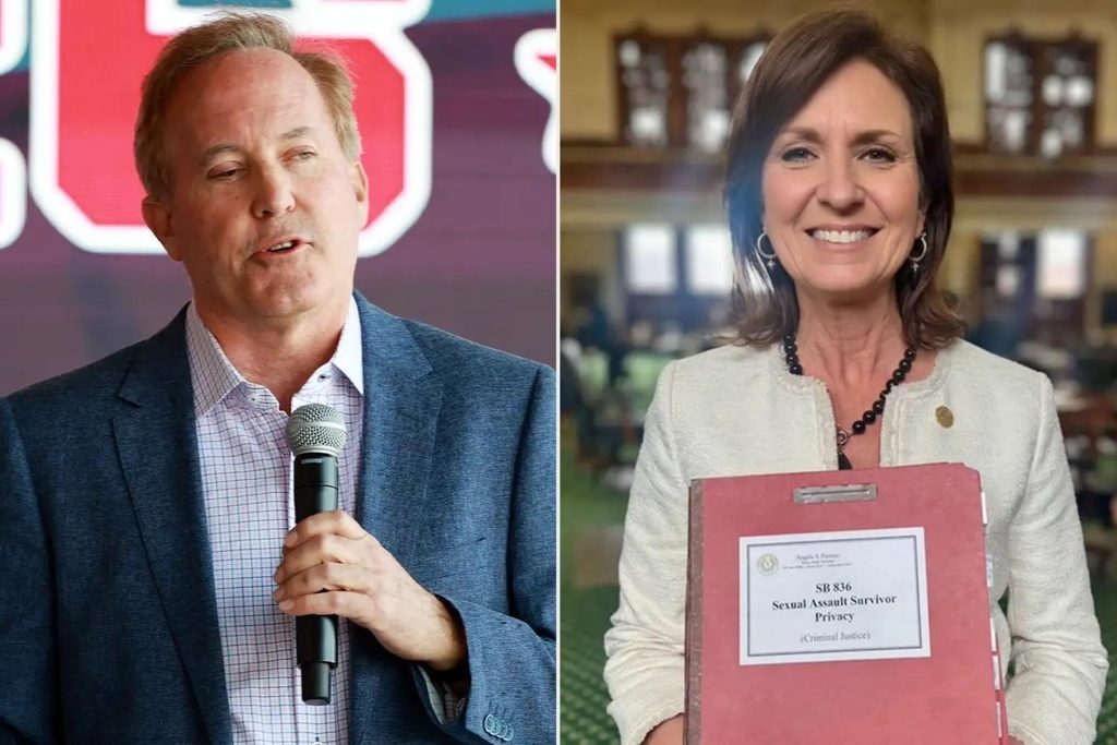 How Angela and Ken Paxton's Relationship Began