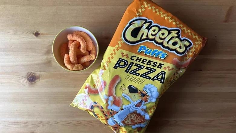 Cheese Pizza Cheetos Puffs
